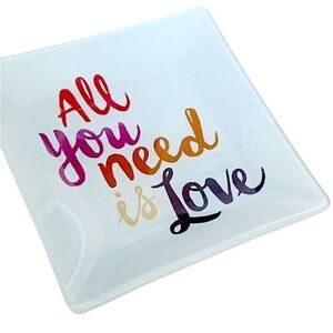 All You Need is Love trinket dish